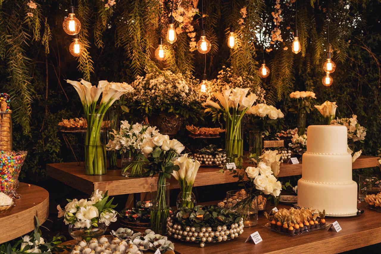 Doces sofisticados de casamento